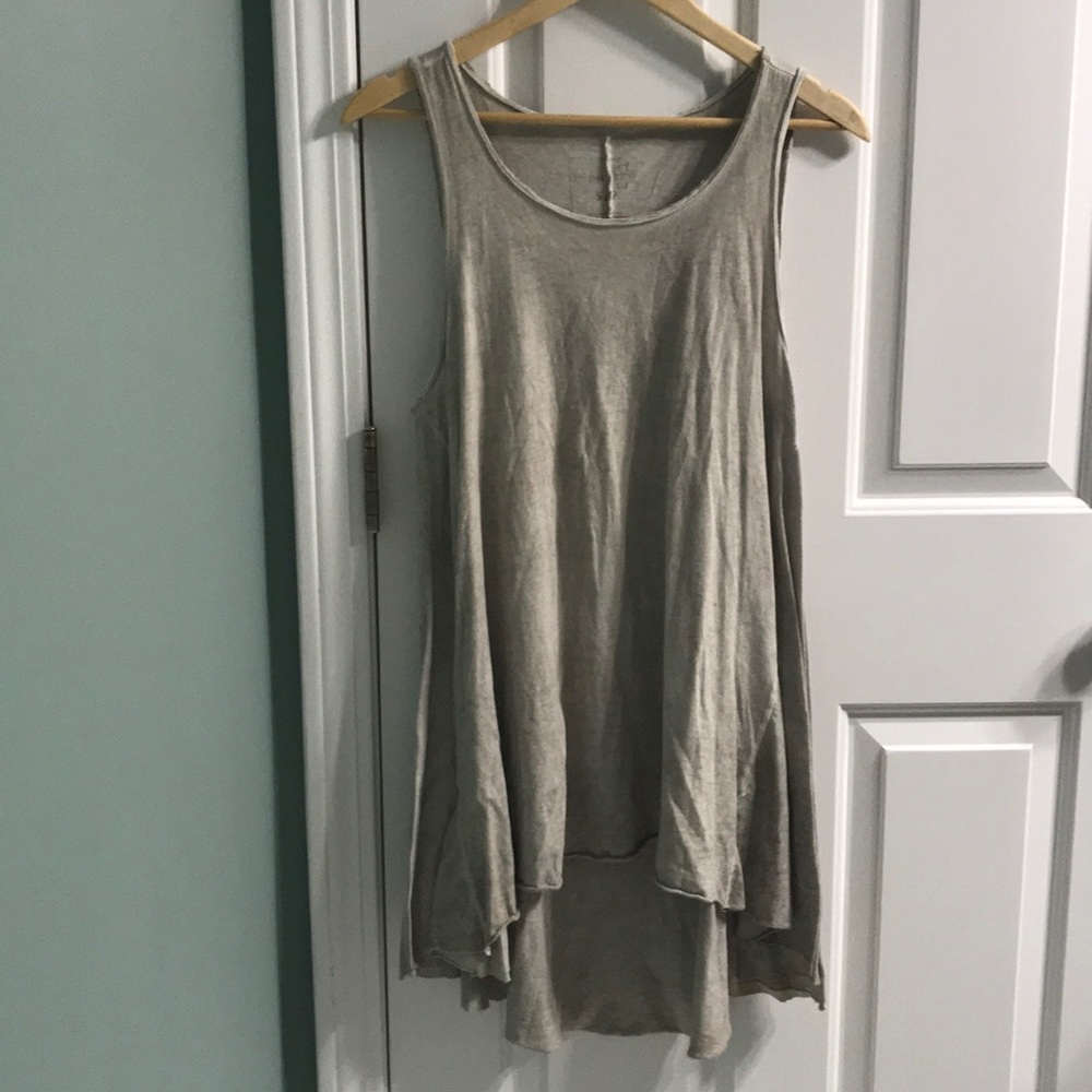 Free People Grey Tunic
